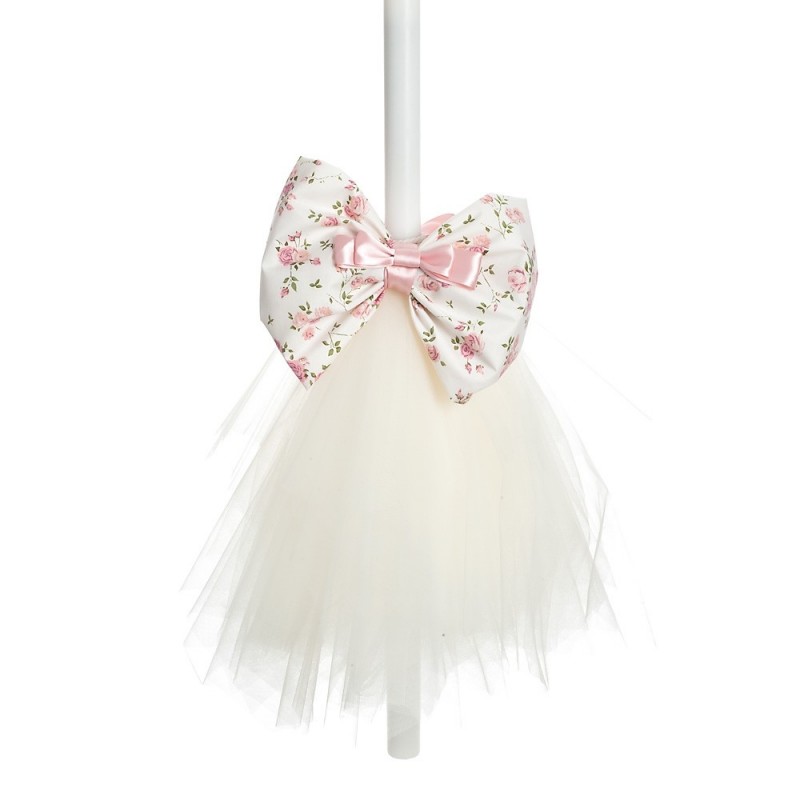 Λαμπάδα Βάπτισης - Λουλούδια ΖΛ824