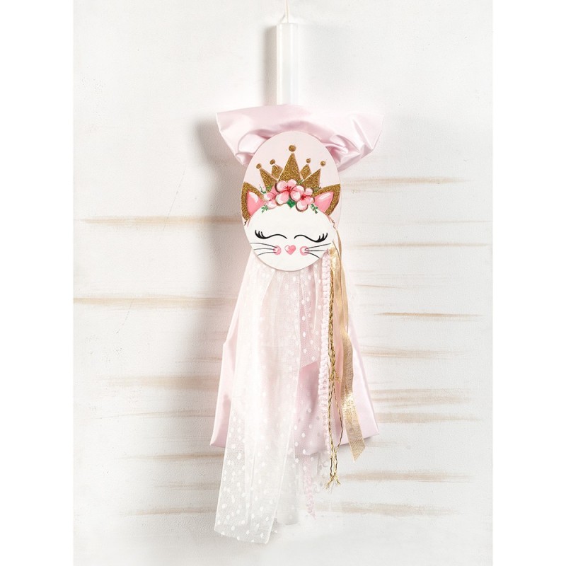 Λαμπάδα Βάπτισης - Γατούλα ΖΛ934