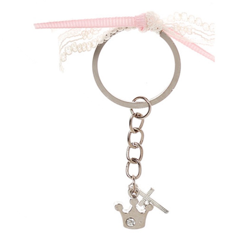 Μαρτυρικά Μπρελόκ - Μ243 - Κορώνα/Ροζ (50τμχ.)