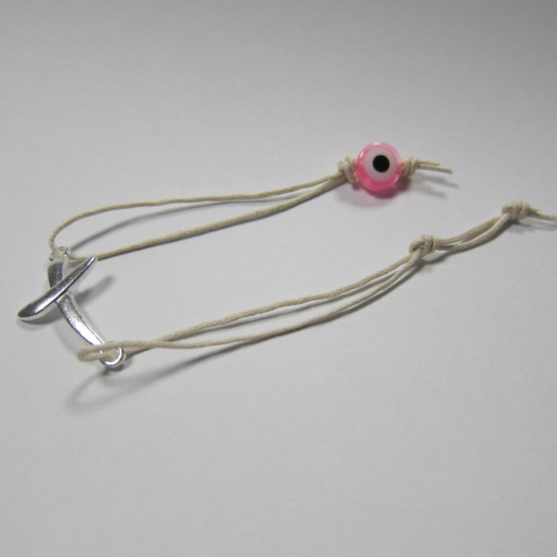 Μαρτυρικά Βραχιολάκια - 16235 Εκρού Ροζ (50τμχ.)