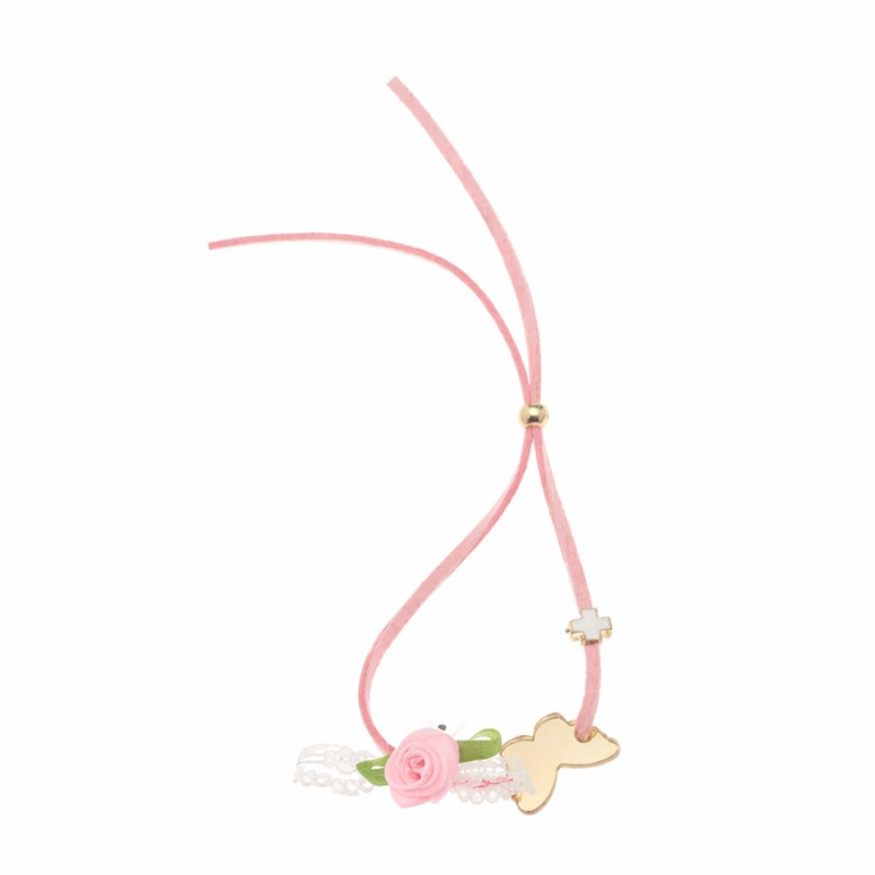 Μαρτυρικό Βραχιόλι- Μ1006 - Ροζ (50τμχ.)