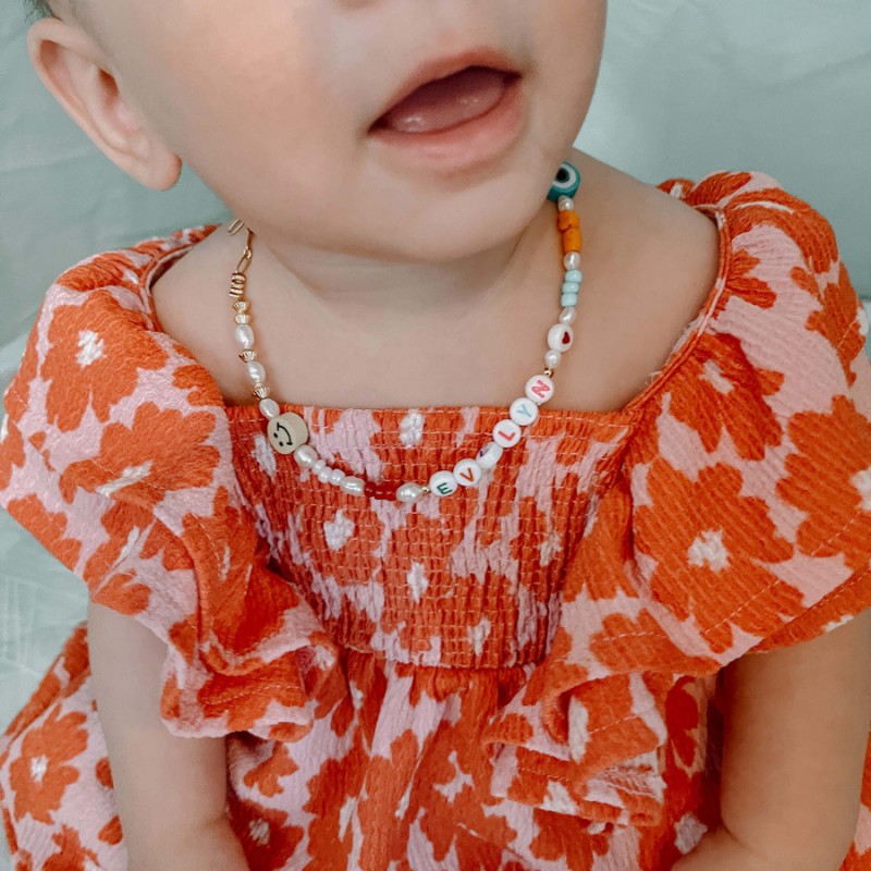 Χειροποίητο Παιδικό Κολιέ - Baby\'s Necklace Celfie & Co (1τμχ.)