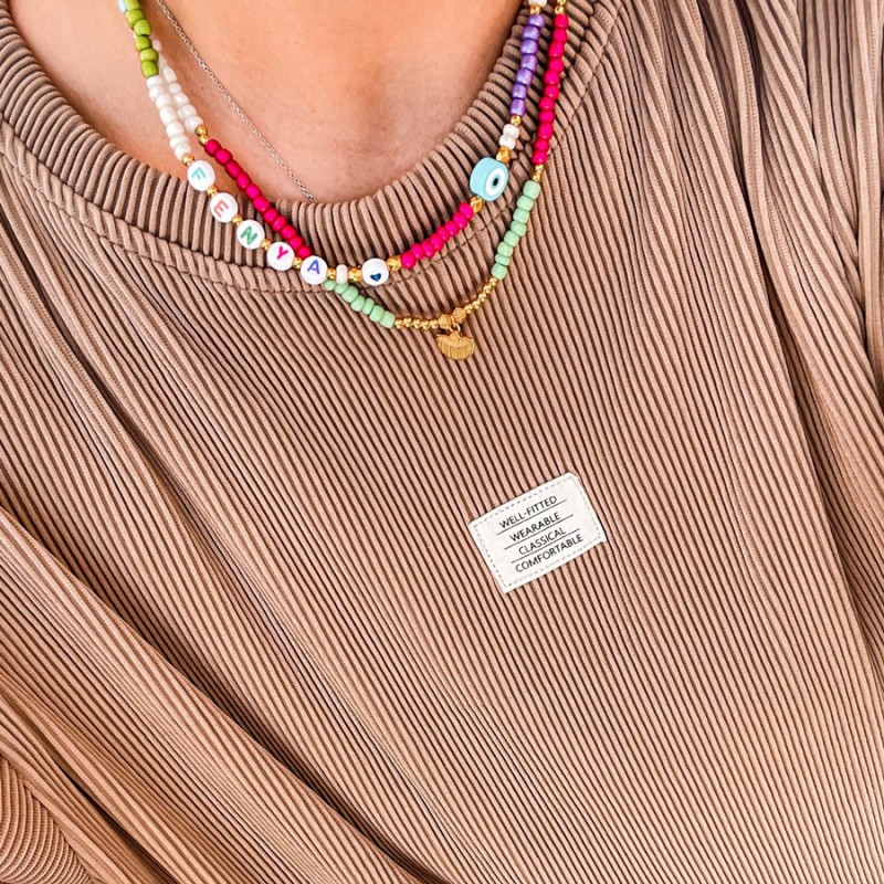 Χειροποίητο Κολιέ - Colorful Necklace Celfie & Co (1τμχ.)