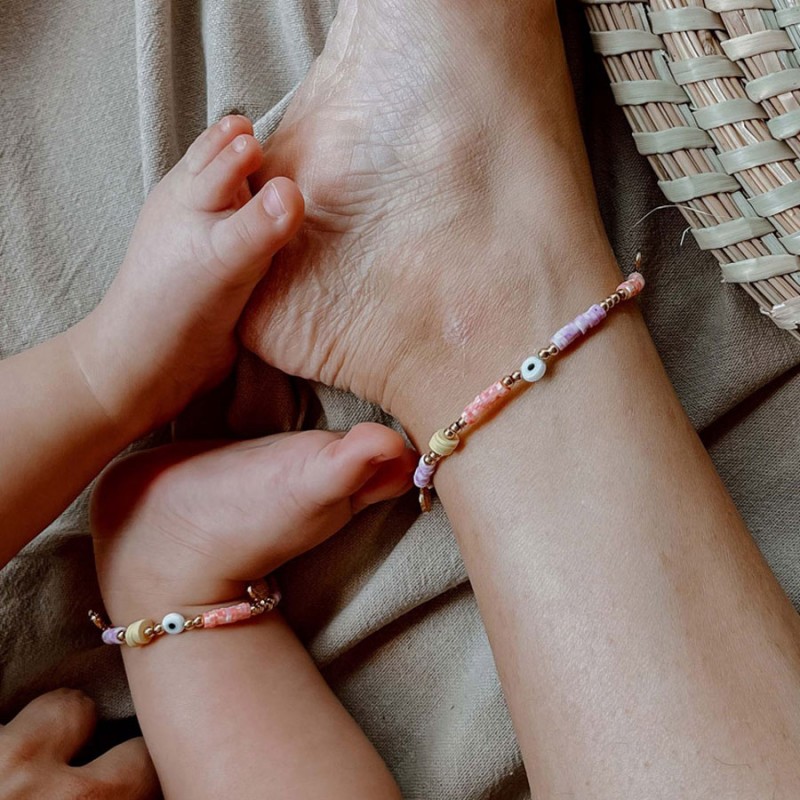 Χειροποίητα Βραχιολάκια Ποδιού - Mom And Daughter Bracelet (1τμχ.)