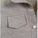 Βαπτιστικό Ζακετάκι Bambolino Aimilia 8748 Ασημί