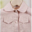 Βαπτιστικό Ζακετάκι Bambolino Athina 8747 Ροζ