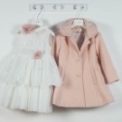 Βαπτιστικό Παλτό Bambolino Klelia 9802 Σάπιο Μήλο