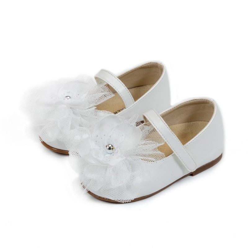 Παπούτσι Βαπτιστικό Babywalker BS3560 Λευκό / SALE -30%