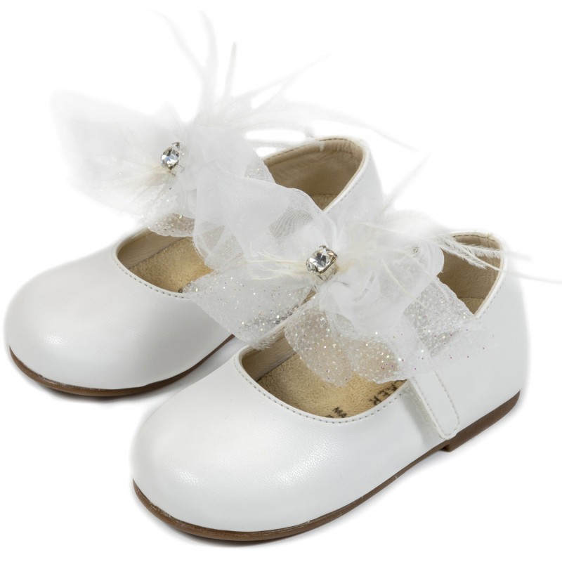 Παπούτσι Βαπτιστικό Babywalker BS3562 Λευκό