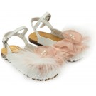 Παπούτσι Βαπτιστικό Babywalker Exclusive EXC5772 Εκρού-Ροζ