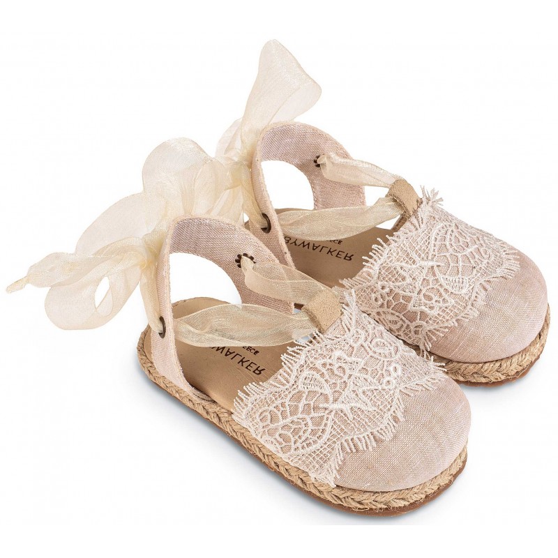 Παπούτσι Βαπτιστικό Babywalker EXC5858 Εκρού