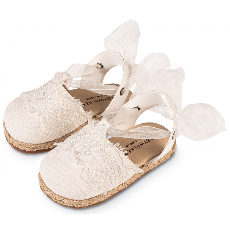 Παπούτσι Βαπτιστικό Babywalker EXC5858 Λευκό