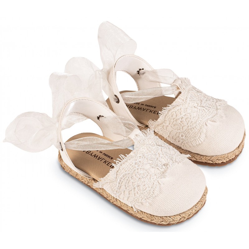 Παπούτσι Βαπτιστικό Babywalker EXC5858 Λευκό