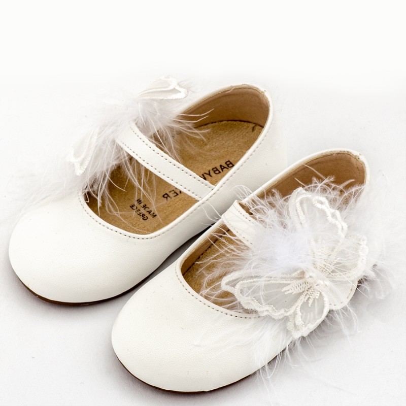 Παπούτσι Βαπτιστικό Babywalker BS3598 Λευκό