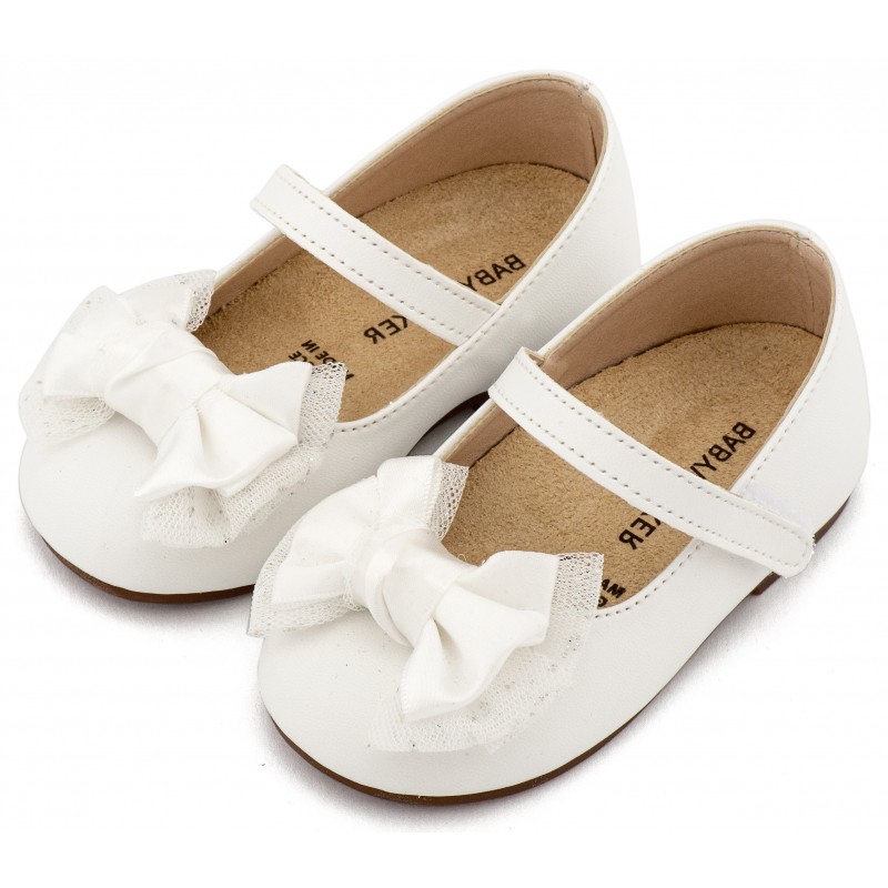 Παπούτσι Βαπτιστικό Babywalker BS3599 Λευκό