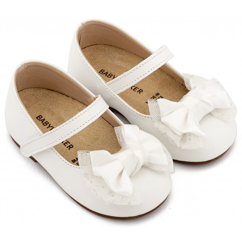 Παπούτσι Βαπτιστικό Babywalker BS3599 Λευκό