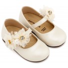 Παπούτσι Βαπτιστικό Babywalker BS3604 Εκρού