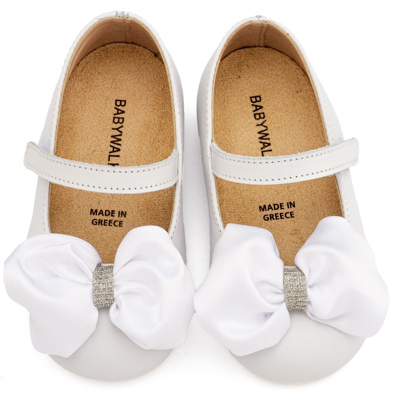 Παπούτσι Βαπτιστικό Babywalker BW4893 Λευκό