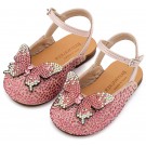 Παπούτσι Βαπτιστικό Babywalker EXC5857 Ροζ