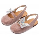 Παπούτσι Βαπτιστικό Babywalker EXC5881 Ροζ Αντικέ