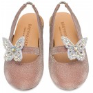 Παπούτσι Βαπτιστικό Babywalker EXC5881 Ροζ Αντικέ