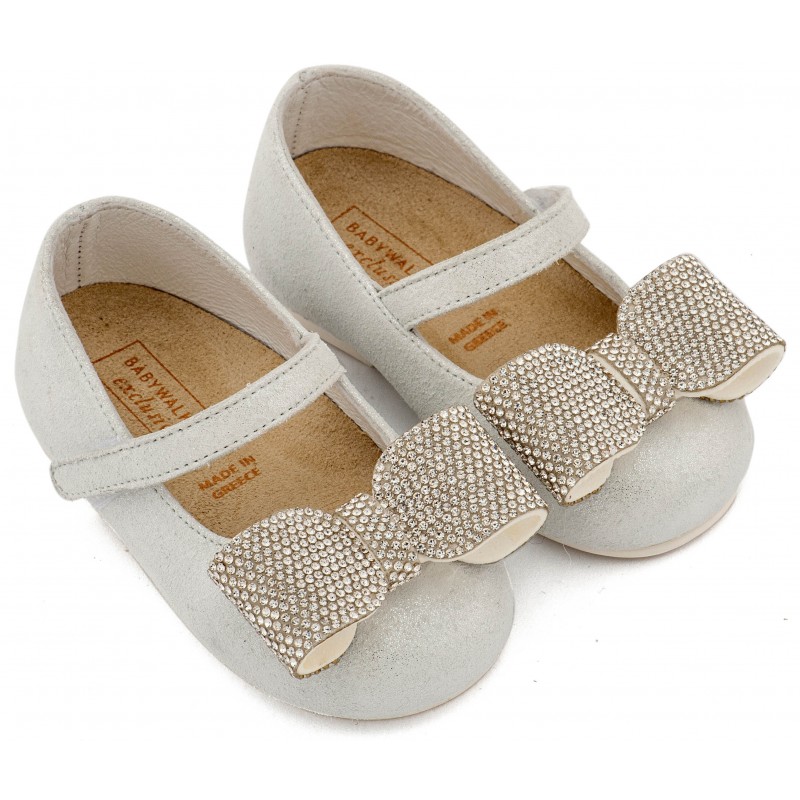 Παπούτσι Βαπτιστικό Babywalker EXC5883 Λευκό Πάγου