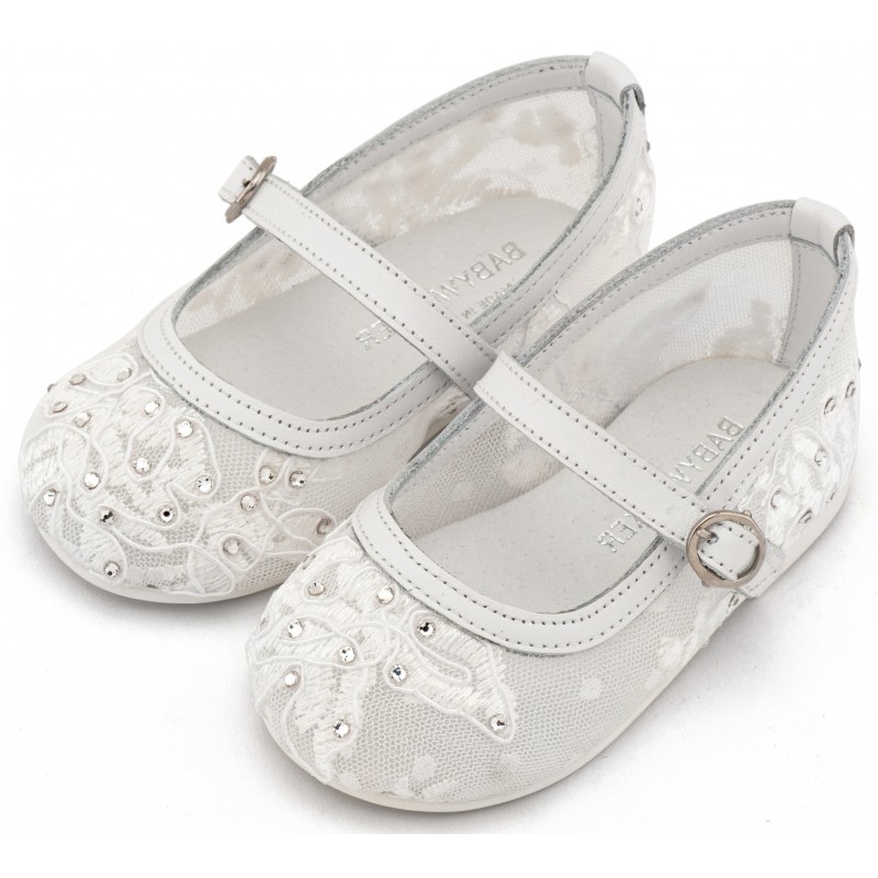 Παπούτσι Βαπτιστικό Babywalker LU6128 Λευκό