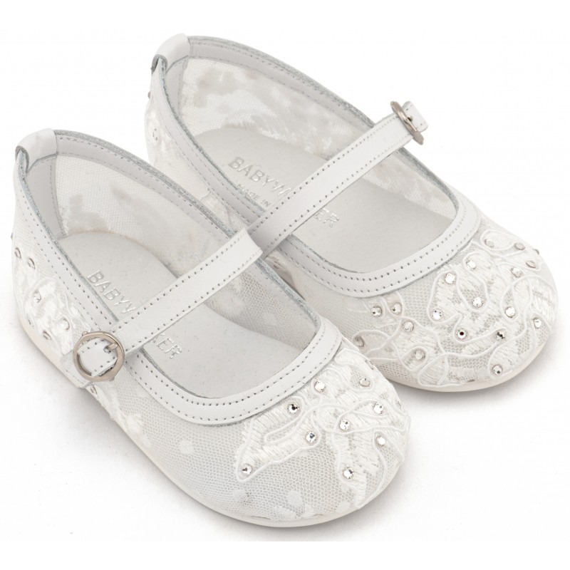 Παπούτσι Βαπτιστικό Babywalker LU6128 Λευκό