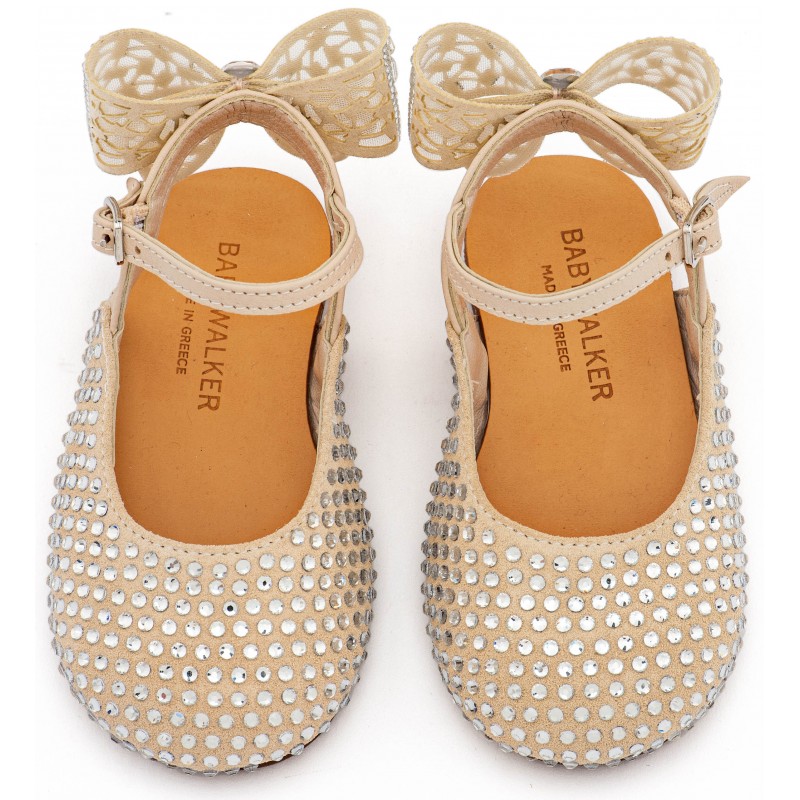 Παπούτσι Βαπτιστικό Babywalker LU6132 Μπεζ