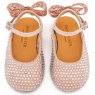 Παπούτσι Βαπτιστικό Babywalker LU6132 Ροζ Αντικέ