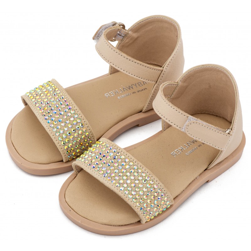 Παπούτσι Βαπτιστικό Babywalker LU6133 Μπεζ