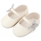 Παπούτσι Βαπτιστικό Αγκαλιάς Babywalker MI1658 Λευκό