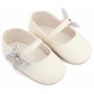 Παπούτσι Βαπτιστικό Αγκαλιάς Babywalker MI1658 Λευκό