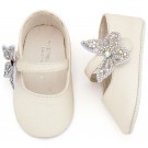 Παπούτσι Βαπτιστικό Αγκαλιάς Babywalker MI1658 Λευκό