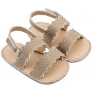 Παπούτσι Βαπτιστικό Αγκαλιάς Babywalker MI1659 Πλατίνα