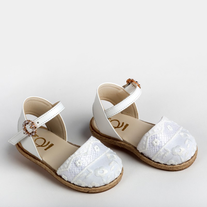 Παπούτσι Βαπτιστικό Everkid Κ555Α - Λευκό