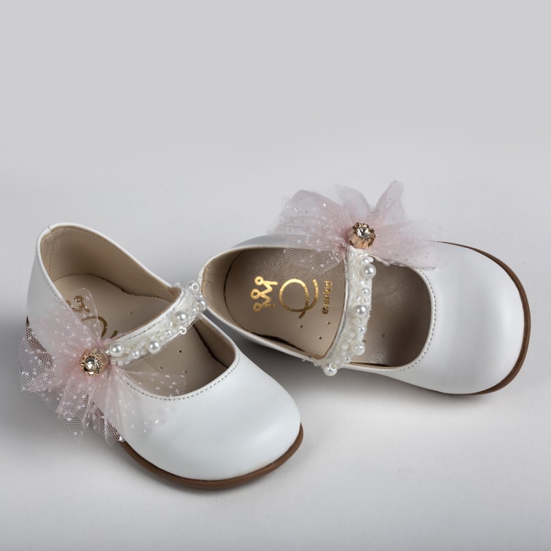 Παπούτσι Βαπτιστικό Everkid Κ561Α - Λευκό