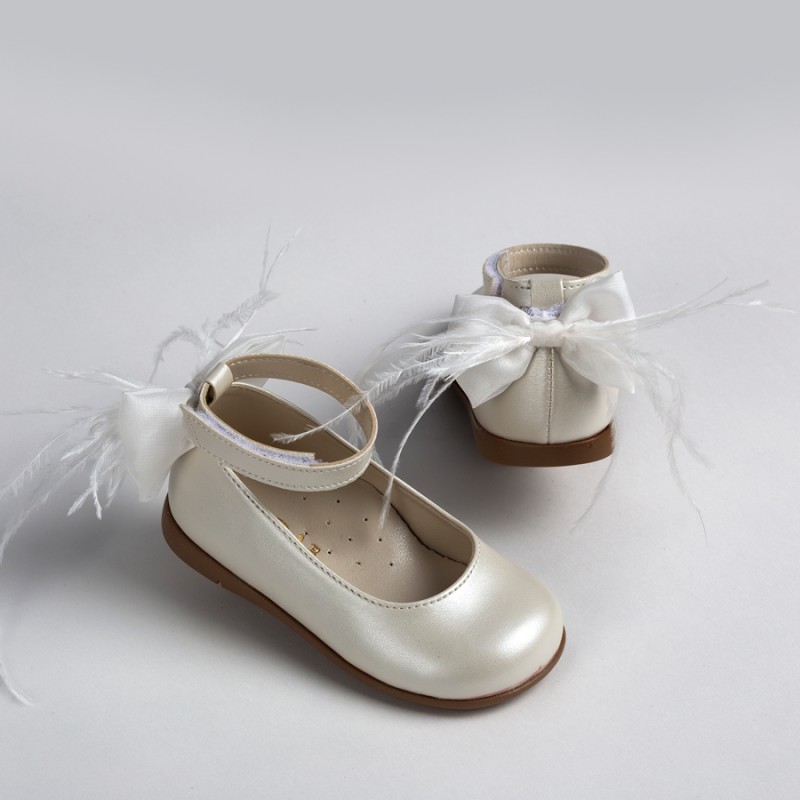 Παπούτσι Βαπτιστικό Everkid Κ563Ε - Εκρού