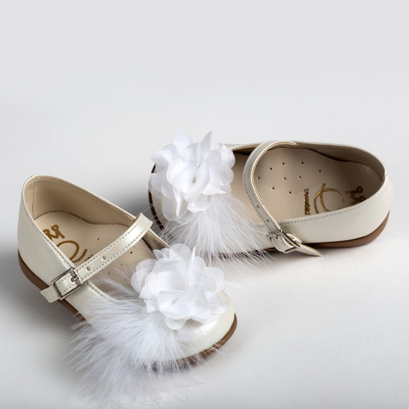 Παπούτσι Βαπτιστικό Everkid K564Ε - Εκρού