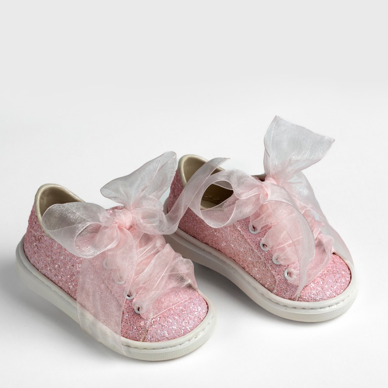 Παπούτσι Βαπτιστικό Everkid Κ576Ρ - Ροζ