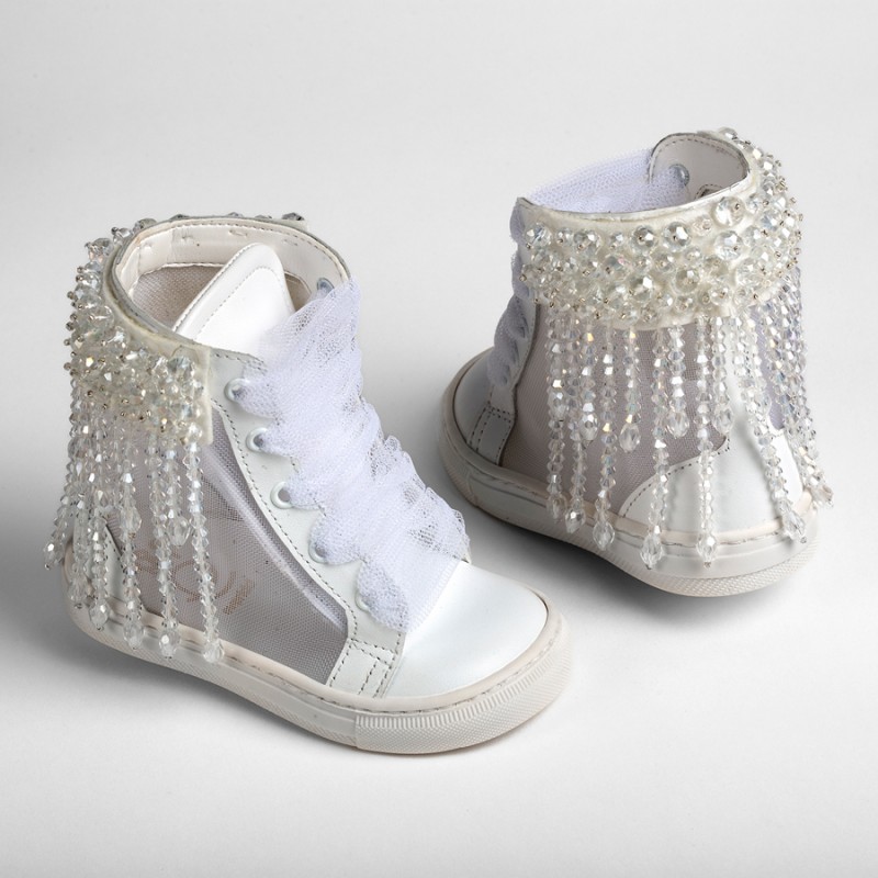 Παπούτσι Βαπτιστικό Everkid Κ580Α - Λευκό