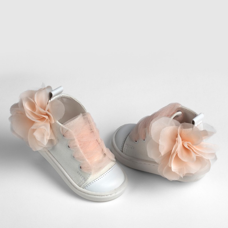 Παπούτσι Βαπτιστικό Everkid K581Β - Λευκό