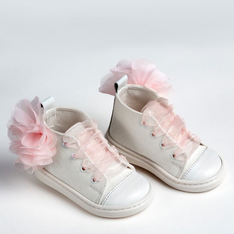 Παπούτσι Βαπτιστικό Everkid K581P - Λευκό