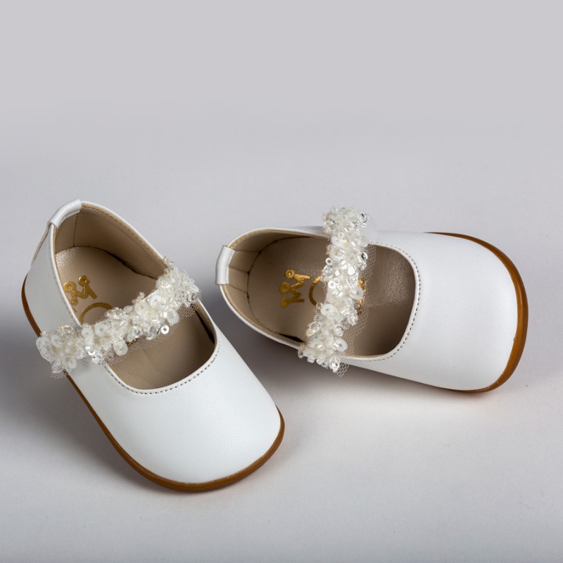 Παπούτσι Βαπτιστικό Everkid Κ531Α - Λευκό