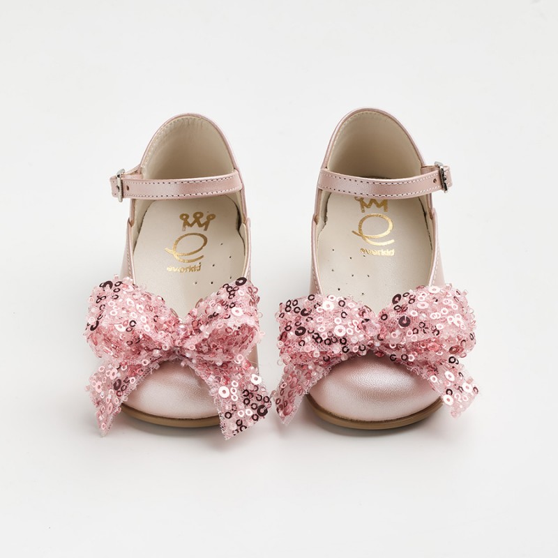 Παπούτσι Βαπτιστικό Everkid K6118P-Ροζ