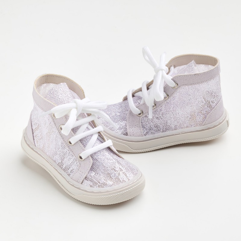 Παπούτσι Βαπτιστικό Everkid K6137B-Λιλά