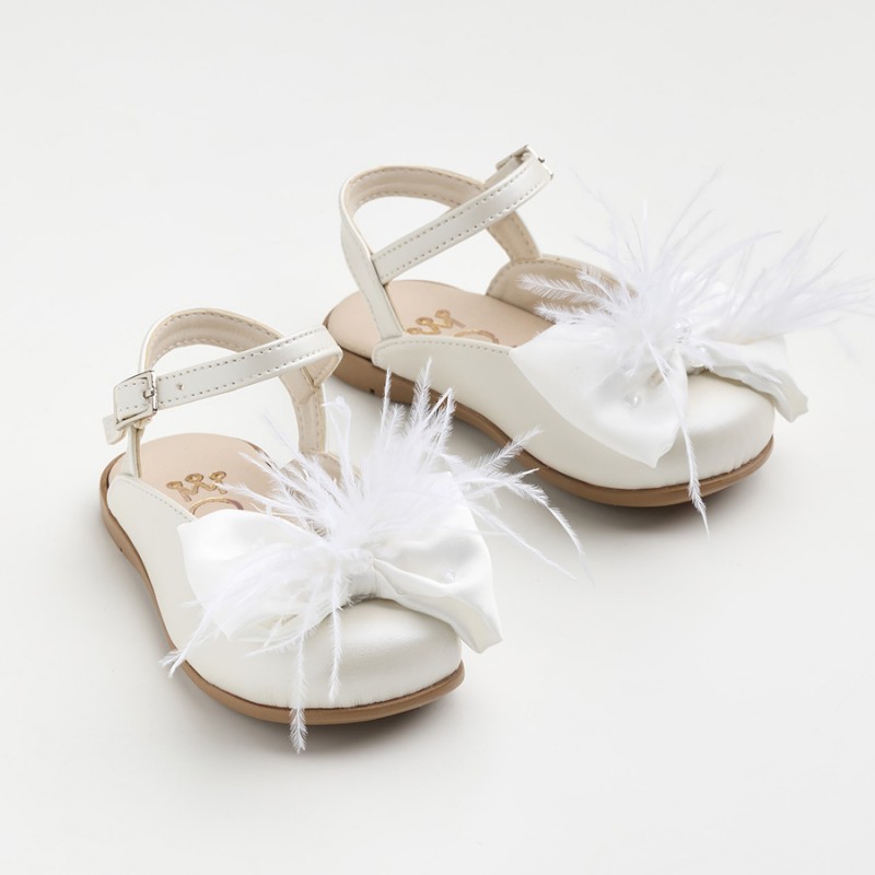 Παπούτσι Βαπτιστικό Everkid K671E-Εκρού