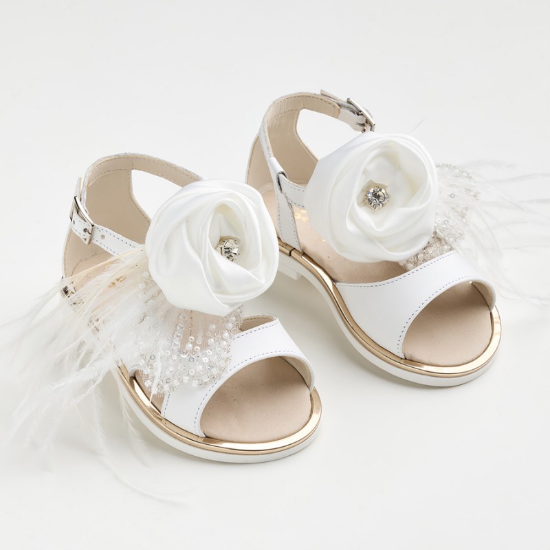 Παπούτσι Βαπτιστικό Everkid KE12-Λευκό