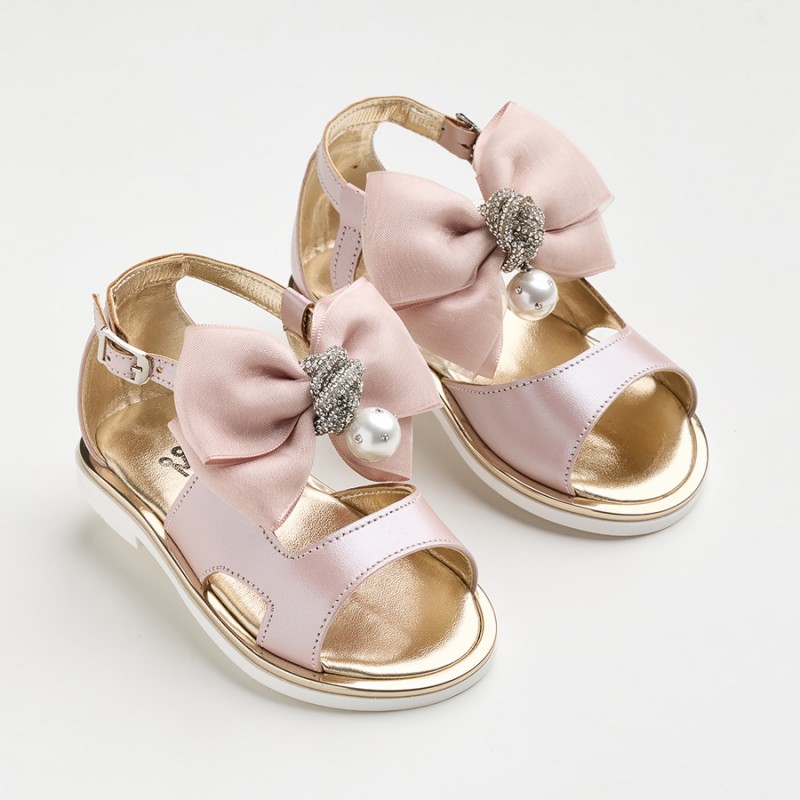 Παπούτσι Βαπτιστικό Everkid KE16-Ροζ