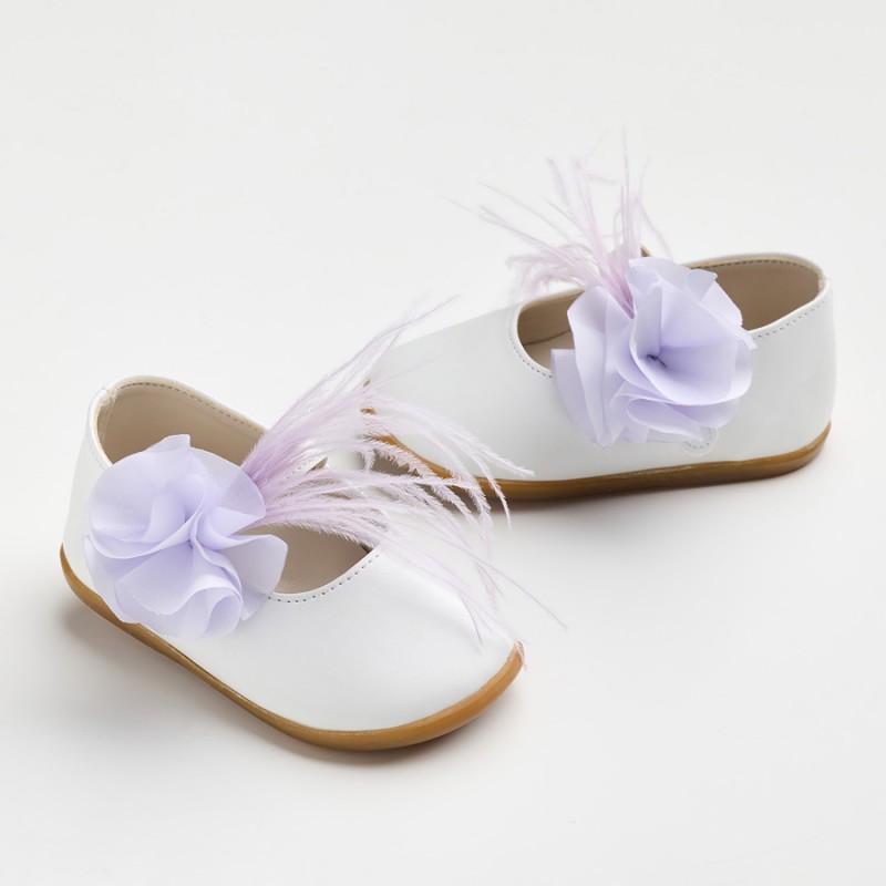 Παπούτσι Βαπτιστικό Everkid K638M-Λιλά